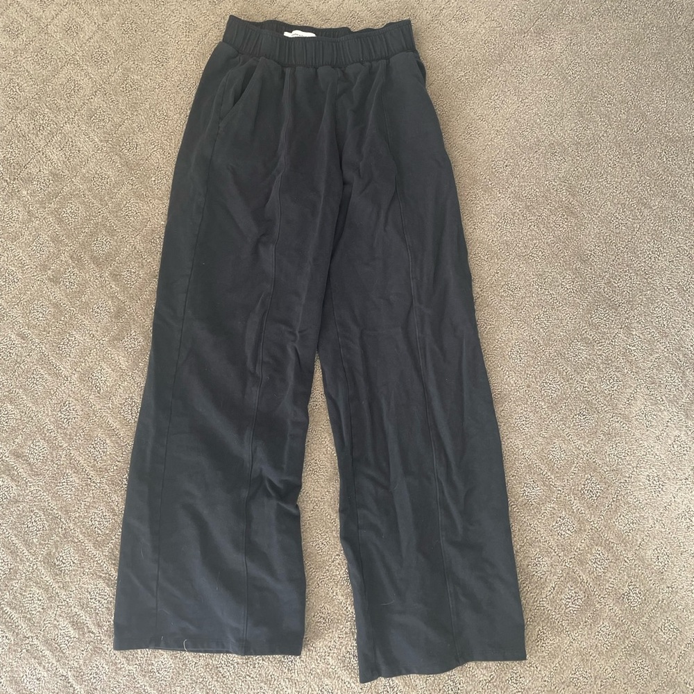 Abercrombie wide legged sweatpants